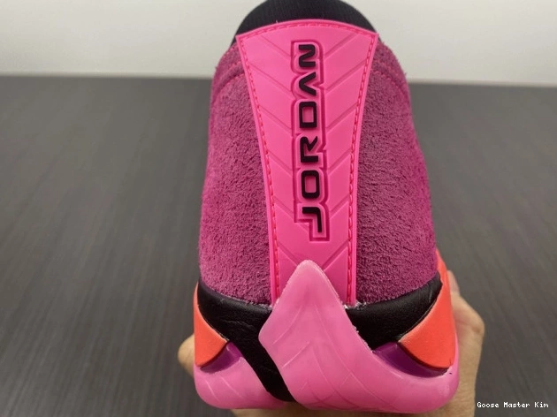 DH4121-600 14 Jordan Pink (W) Retro Shocking Low 0531